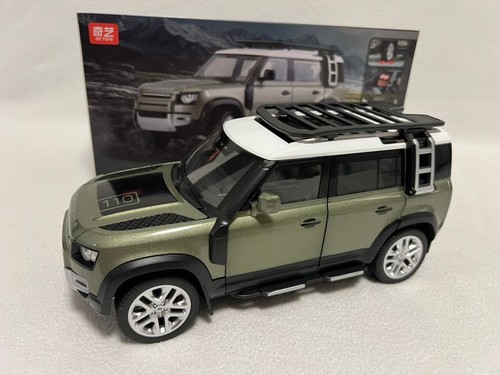 1/18 Diecast Vehicle Land Rover Defender Model Car Toy Kids Sound Light ...
