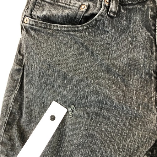 Levi's 511 Slim Fit Stretch Jeans Black Mens 34x32 Straight Dark Wash Denim-Flaw - Picture 2 of 12