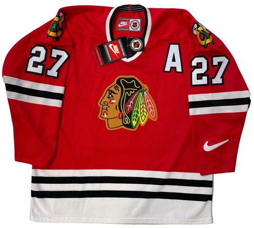 JEREMY ROENICK NIKE 1996 CHICAGO BLACKHAWKS JERSEY SIZE LARGE New with Tags!!!