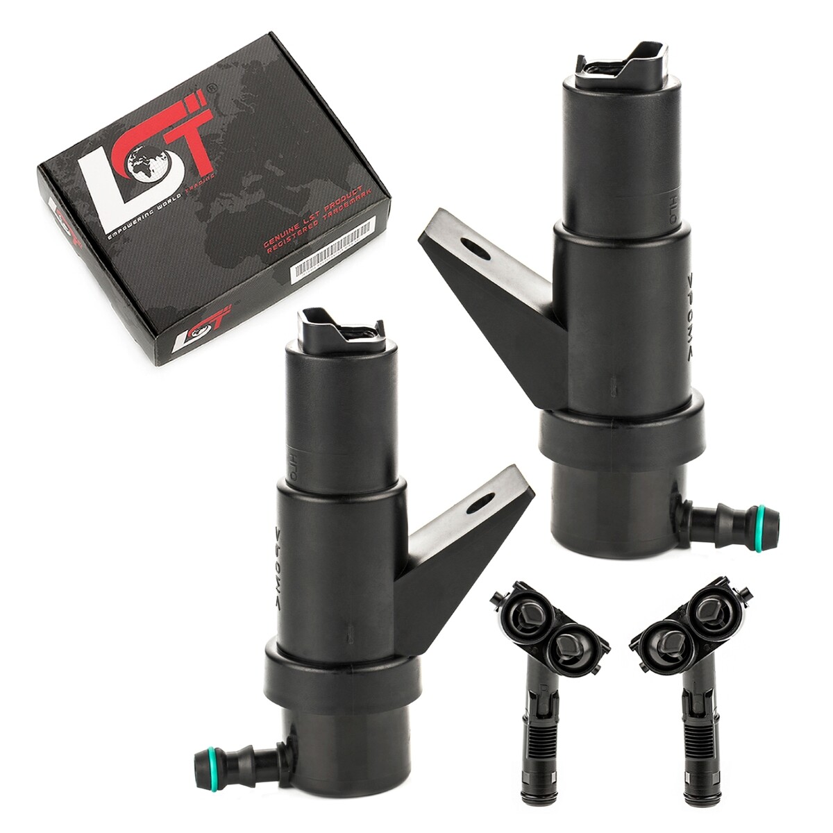 2X Headlight Telescopic Nozzle Spray Nozzle Left Right For VW PASSAT 3B B5 96-00