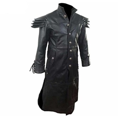 gothic black leather jacket