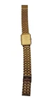 90s Japanese SEIKO V701-5J30 Quartz Golden Watch. Needs Repair Not Working AS-IS