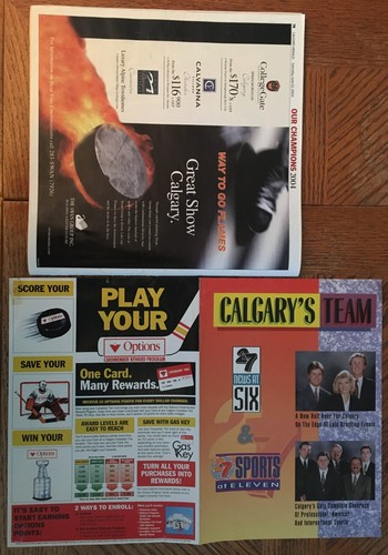 Calgary Flames Calgary Herald Newspaper Mag 2004 Stanley Cup + Poster Kevin Dahl - Picture 4 of 8