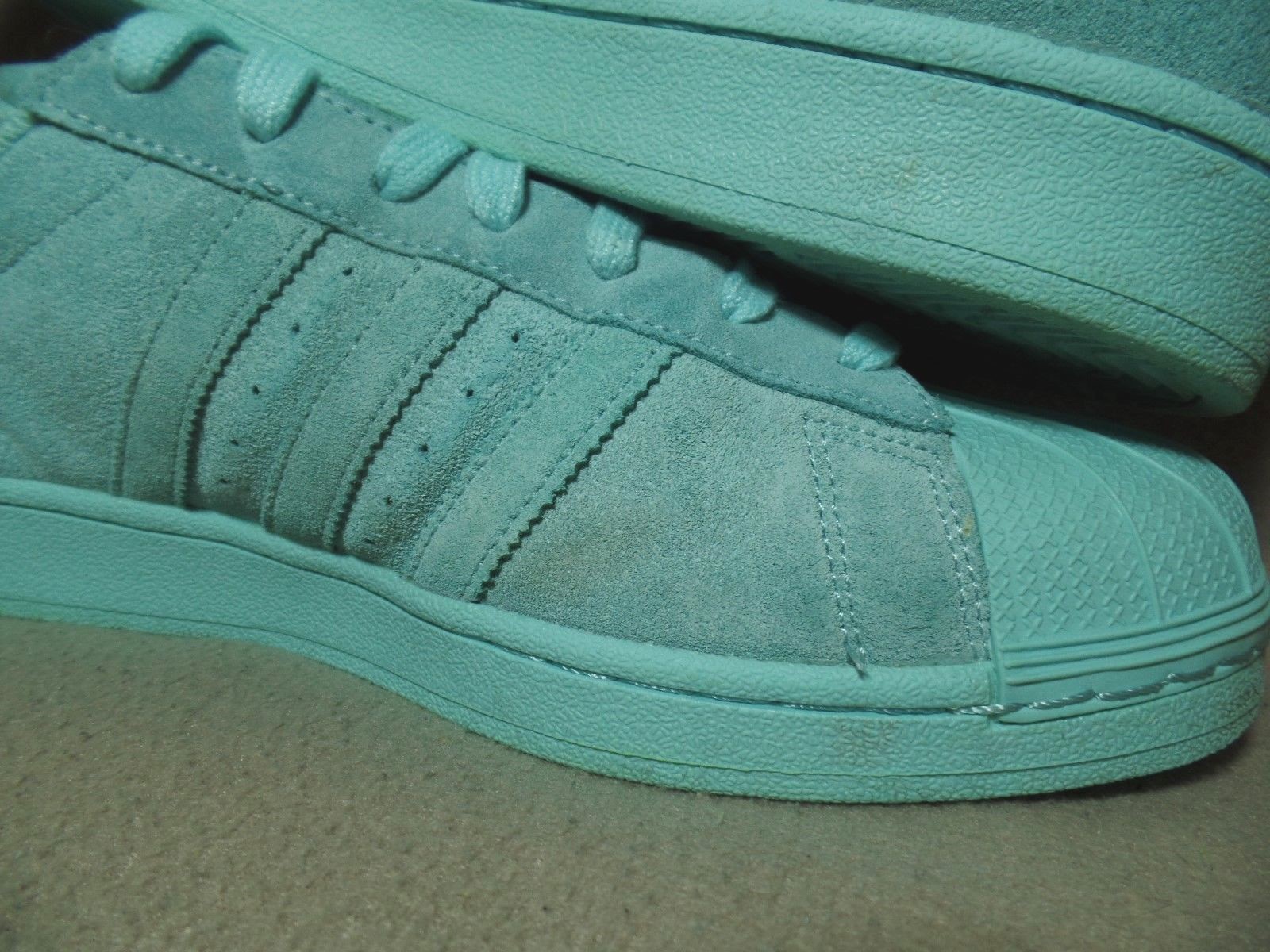 VGC ADIDAS SUPERSTAR RT homme Turquoise Suede Trainers10/ EU EU EU 44.5 c222f5 VGC ADIDAS SUPERSTAR RT homme Turquoise Suede Trainers10/ EU EU EU 44.5 c222f5