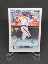 2022 Topps Brandon Marsh Factory Set Rookie Image Variation RC #243 Angels