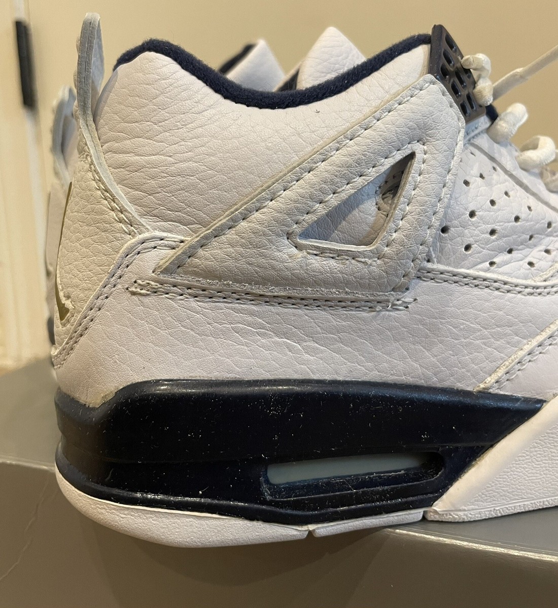 1999 Deadstock NOS Jordan 4 Retro Columbia 136030-141 Mens