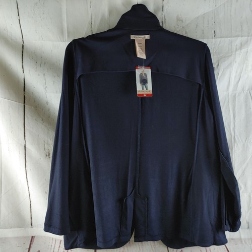 Philosophy Size XL Blue 1 Button Lined Suit Blazer NWT $88 - Picture 11 of 15