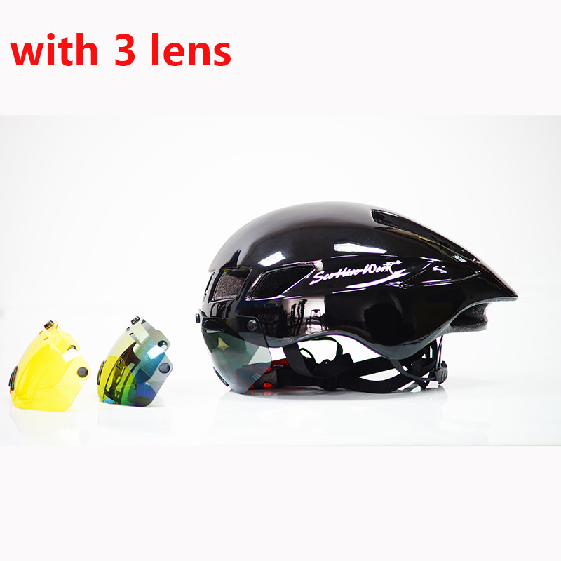 Bicycle helmets tt Triathlon equipe capacete da Casco bicicleta Casco da Ciclismo 3 lens 186db3 Bicycle helmets tt Triathlon equipe capacete da Casco bicicleta Casco da Ciclismo 3 lens 186db3