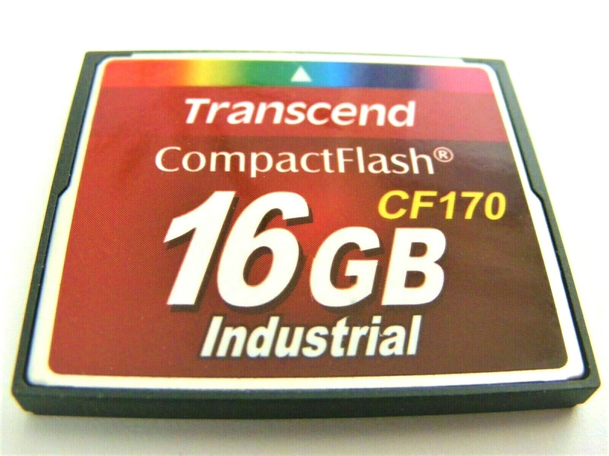 High Speed CompactFlash Transcend CF170 16GB CompactFlash Card – High ...
