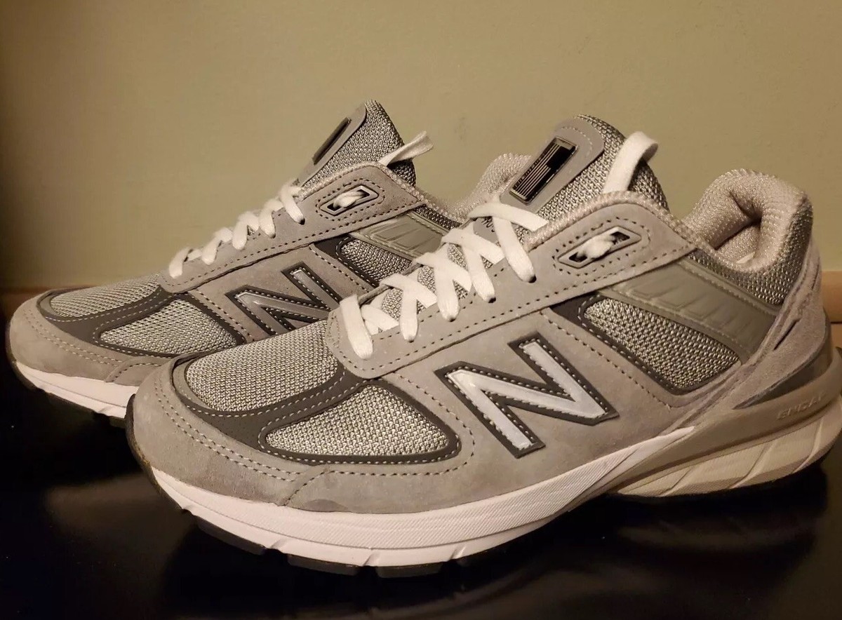 シューズ New Balance 990GL5 27cm USA Women's New Balance 990 v5 Grey Athletic Shoes - Becks Shoes
