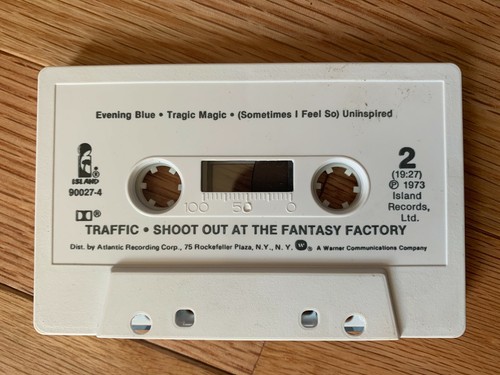 TRAFFIC - SHOOT OUT AT THE FANTASY FACTORY - Cassette Tape - 1973 Steve Winwood - Picture 5 of 6