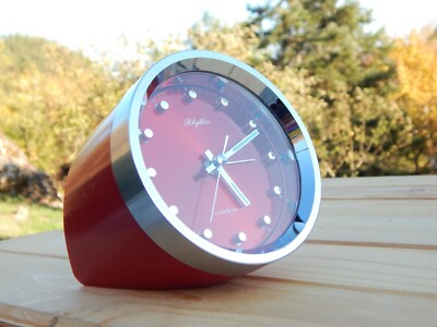 Vintage Space Rhythm Alarm Mechanical Clock Japan made Amazing
