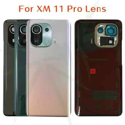 For Xiaomi Mi 11 Pro Battery Cover Back Glass Panel Rear Door Case Camera Lens
