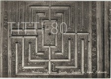 MANTOVA - PALAZZO DUCALE - SOFFITTO IN LEGNO - LABIRINTO