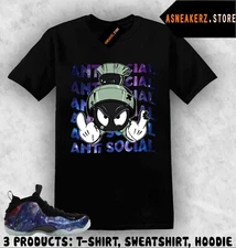 Shirt To Match Foamposite One Galaxy 2025 Sneaker Matching Tee Antisocial Marvin