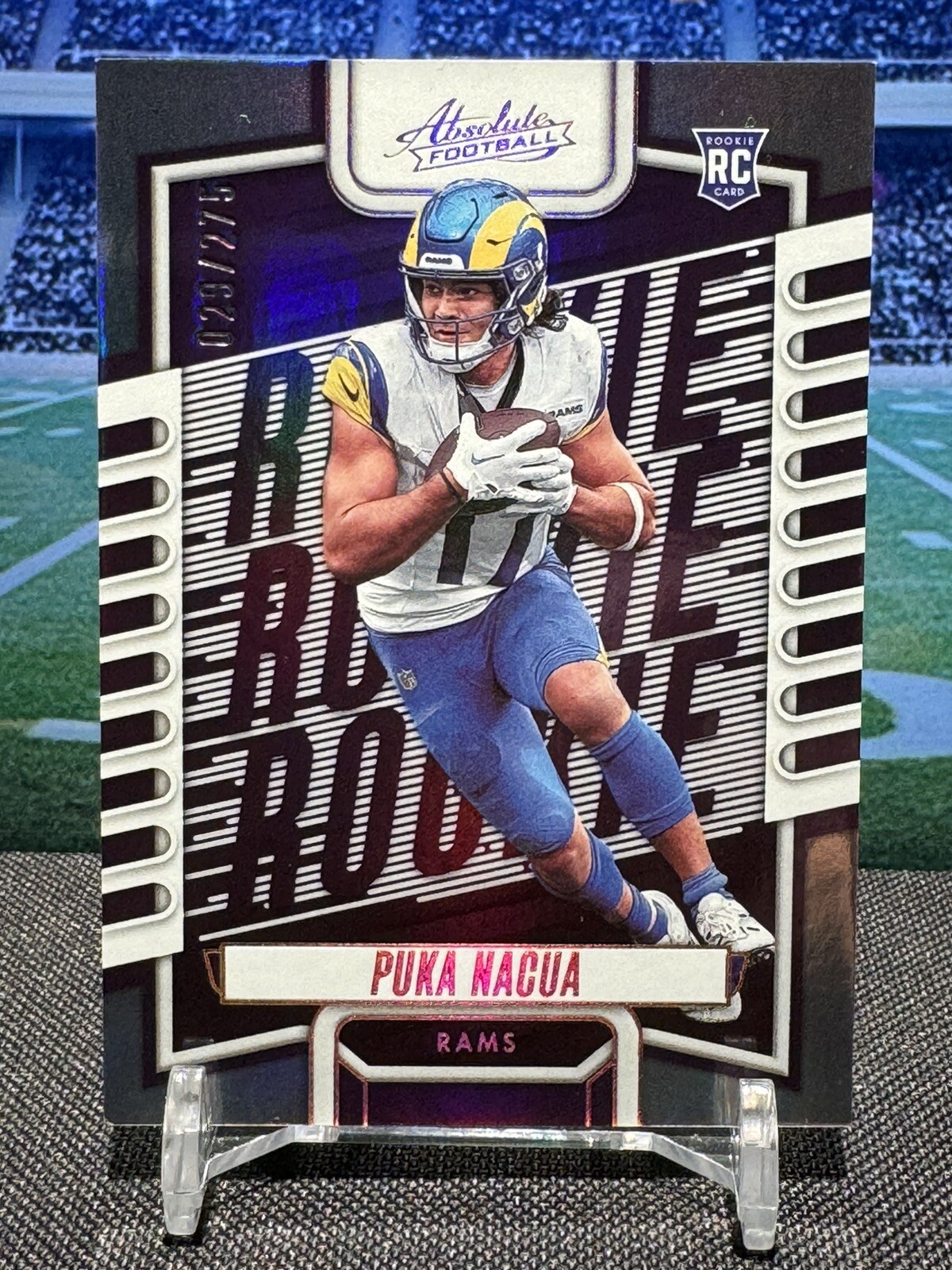2023 Panini Absolute - Rookies Spectrum #189 Puka Nacua /275 (RC)