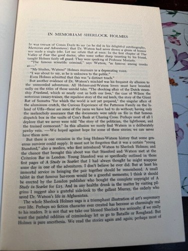 The Complete Sherlock Holmes Vol 1 1930 Doubleday - Picture 12 of 14