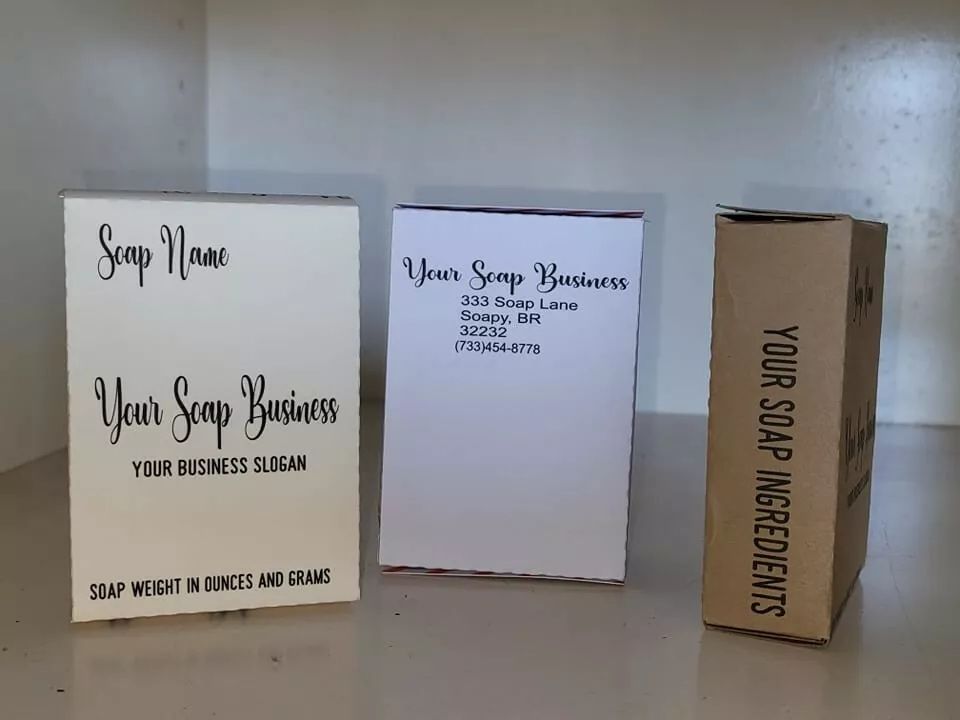 Custom Handmade Soap Boxes  Custom Handmade Soap Packaging