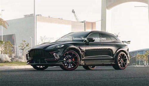 Fits Aston Martin DBX 2021-2024 Forged Carbon Fiber Rear Trunk Lip Spoiler Wing - Picture 13 of 16