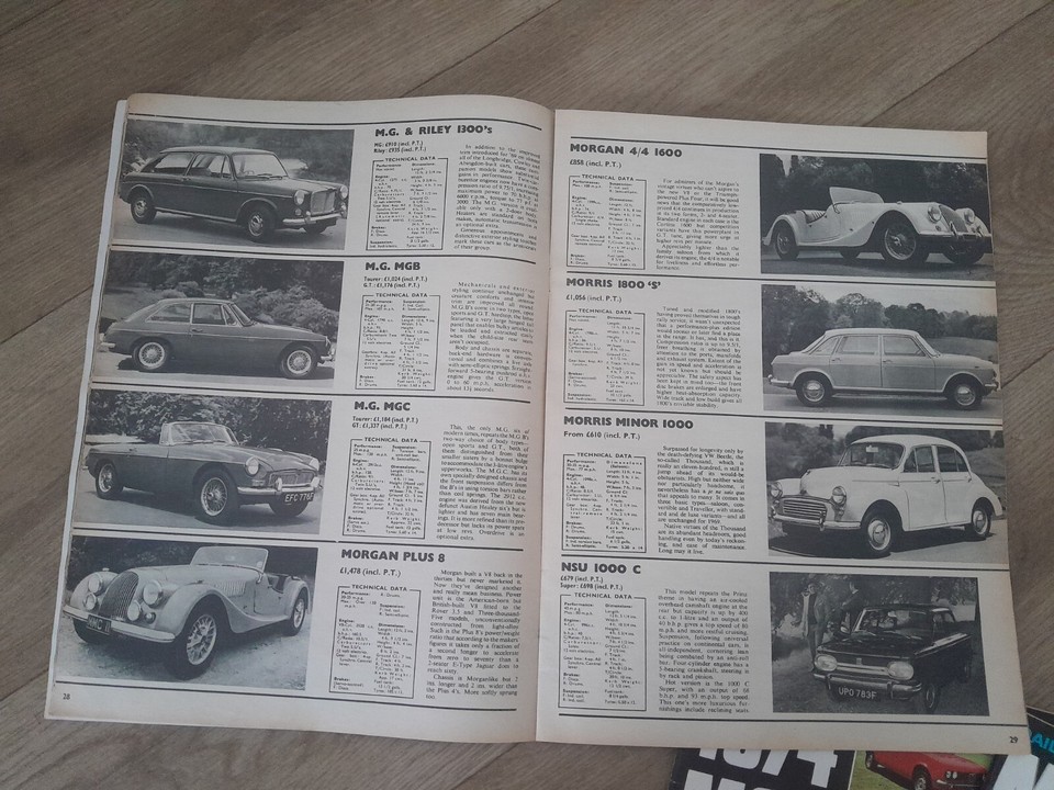 Motor Review Books X 5 (1968, 1969, 1974, 1975,1976 eBay