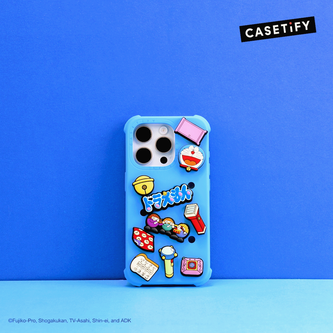 CASETiFY x Doraemon smartphone Case Blue Apple iPhone 15 Pro CASETiFY x Doraemon smartphone Case Blue Apple iPhone 15 Pro