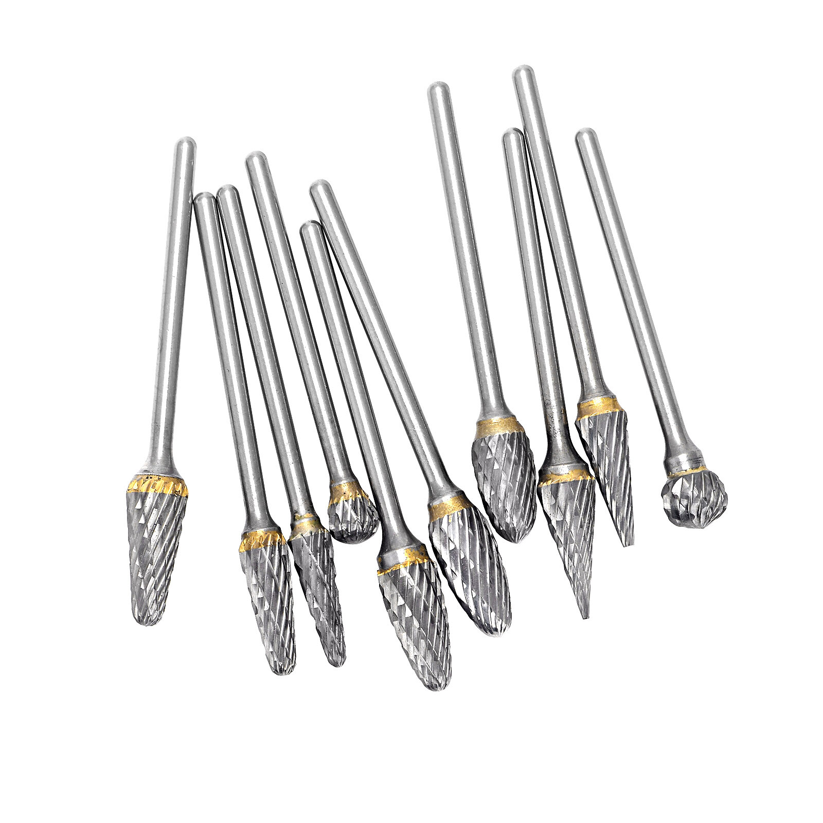 USA Dental Lab 2.35MM Shank Polishing Bur Drills Carbide Steel Burs