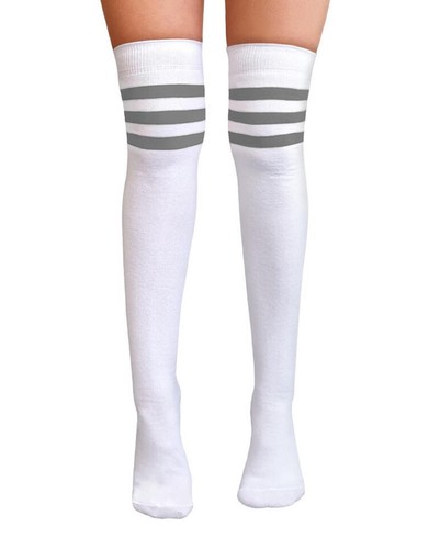 Over The Knee Thigh High 118 - 118 Referee Socks Cotton Rich Sox Girls UK 4-5.5 - Picture 73 of 76