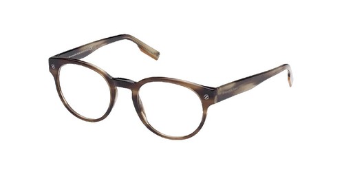 Ermenegildo Zegna VZ3538 0711 Shiny Havana 56mm Eyeglasses  display picture 3