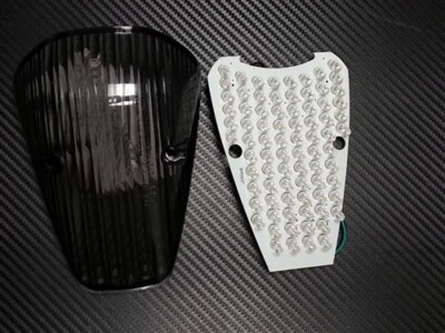 NEW HONDA VTX 1300/1800 CUSTOM, LED TAILLIGHT & LENS SMOKE - TZH-098-L-X