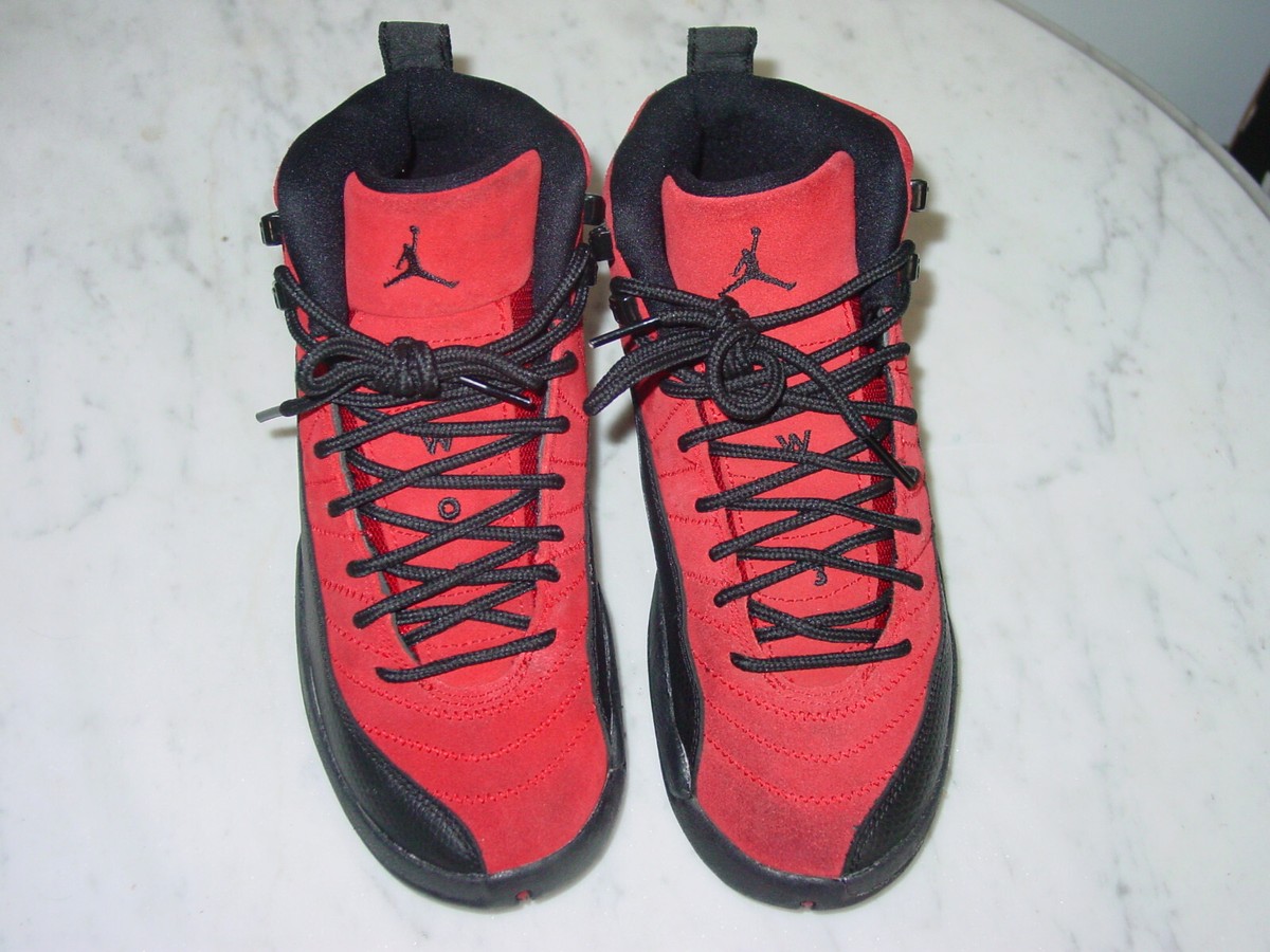靴 Nike Air Jordan 12 \"Reverse Flu Game\" Jordan 12 Retro Reverse Flu Game Men's Shoes Size 9.5 COA | eBay