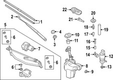 Genuine Volkswagen Wiper Blade 3G8-998-002-B