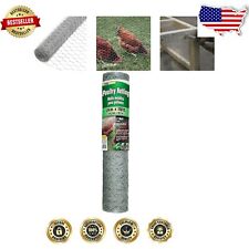 Heavy-Duty 2" Mesh Poultry Netting - 24" x 150
