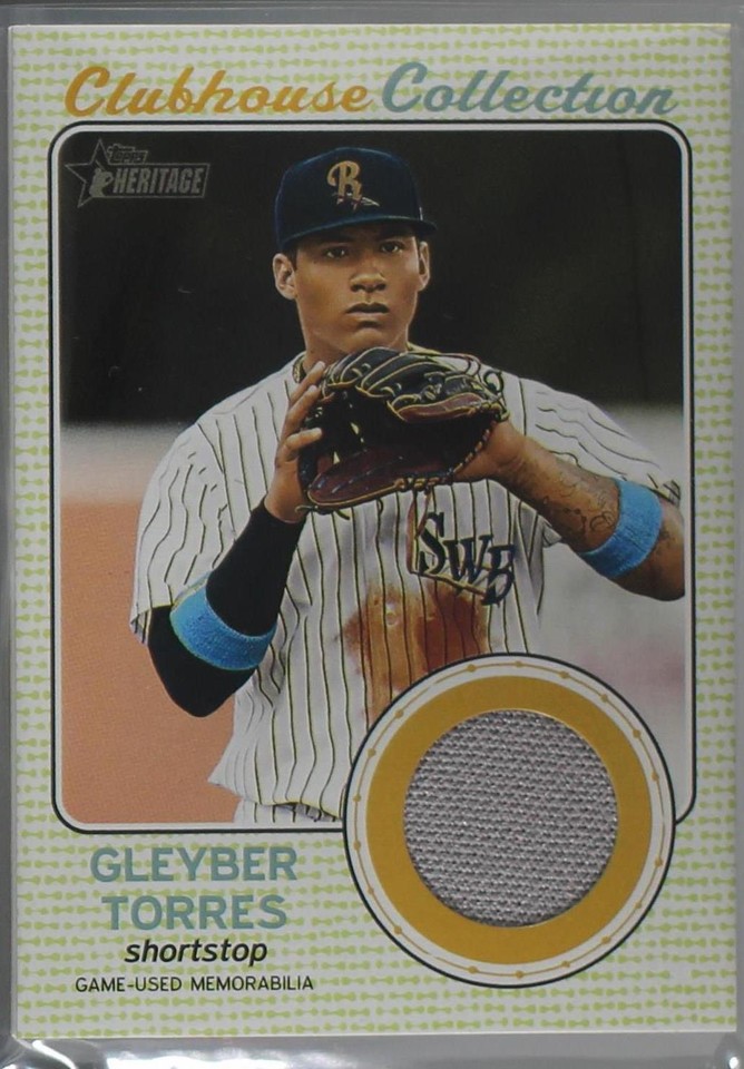 2017 Topps Heritage Minor League Edition - Gleyber Torres #CCR-GT - 1 of 1