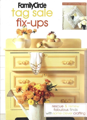 Tag Sale Fix-Ups Family Circle Crafting Furniture Pattern Design Booklet #1961 - Picture 2 of 2