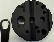 Gunsmith Bench Block Universal Armorers Block for all Guns w/1911 Bushing wrench