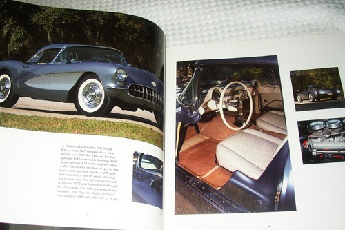 Libro de historia Corvette 1953-2000 Sting Ray ZR-1 Callaway Mako Shark L-88 427 ZO6 - Imagen 7 de 9