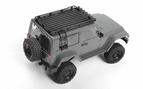 Micro Series Roof Rack w/ Light Set & Ladder Axial SCX24 Jeep Wrangler VVV-C1044 - Picture 10 of 10