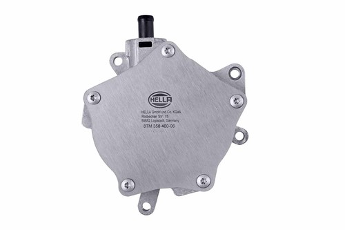 8TM 358 400-061 VACUUM PUMP BRAKE SYSTEM HELLA FOR AUDI TT,A3,A4 B6,A6 C6,A1,8J3 - Picture 3 of 6