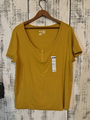 Terra&Sky 1X 16-18 Gold Tea Rib Tee