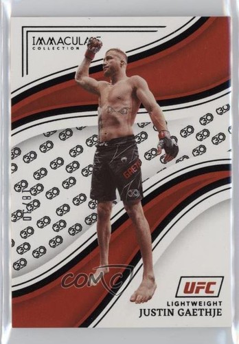 2023 Panini Immaculate UFC 30th Anniversary /30 Justin Gaethje #87 - Picture 1 of 3