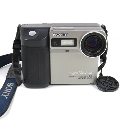 Sony MVC-FD81 Digital Camera Mavica MPEG Movie 3,5 Zoll Disket Vintage Untested