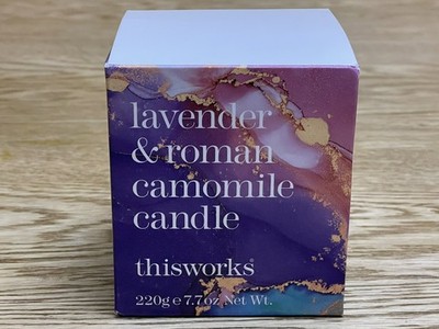 ThisWorks Lavendel & römische Kamille Kerze, 220g - handgegossen und gemischt