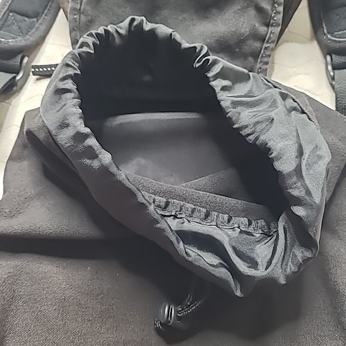KAVU Cinch Backpack Bag Black Travel Outdoor Hiking Casual Small Faded - Picture 9 of 12