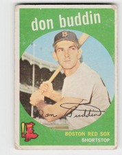 1959 Topps #32 Don Buddin