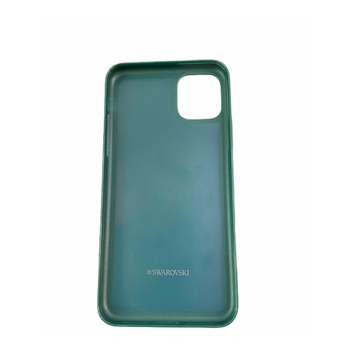 Auténtico estuche para teléfono inteligente Swarovski Glam Rock 11 Pro Max verde - Imagen 4 de 11