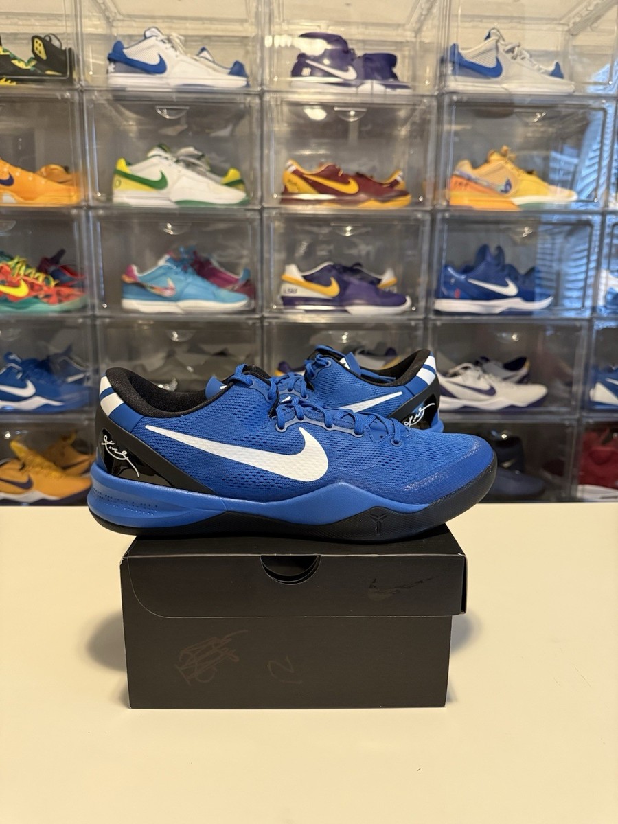 NIKE KOBE PROTRO DUKE BLUE DEVILS BLUE PE SAMPLE SIZE 12 NEW DS