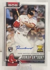 2026 Topps Series 1 Real One Autograph Roman Anthony #189 RC Auto BOS On Card!