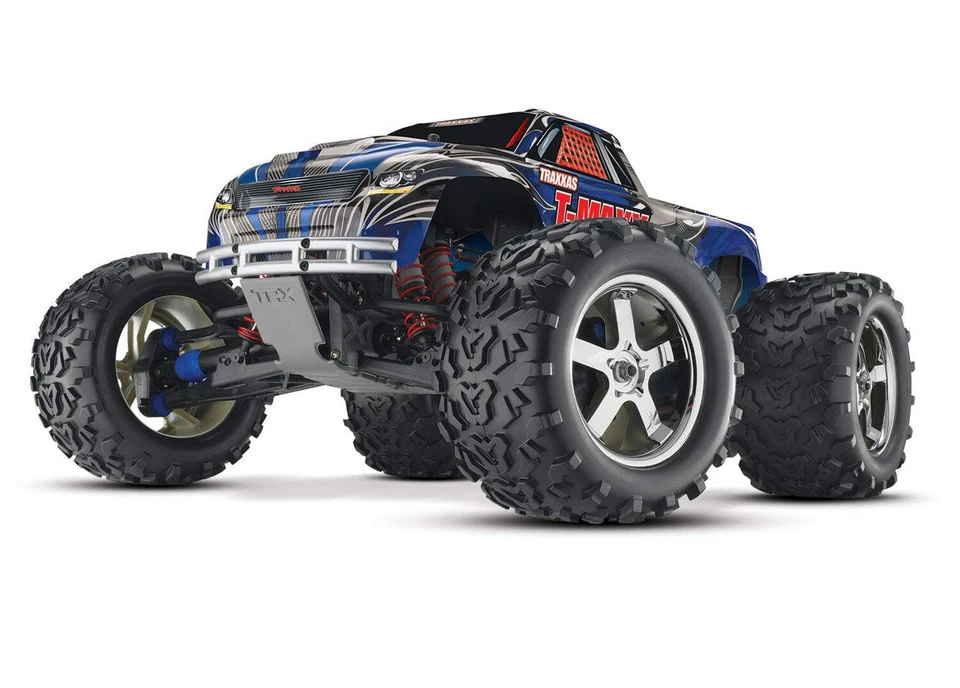 Traxxas T-Maxx 3.3 4WD RTR Nitro Monster Truck Blue - Image 2 of 2