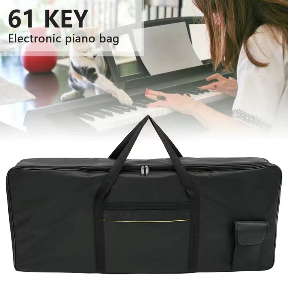 Custodia pianoforte elettronica 61 tasti tastiera borse portaoggetti custodia gig bags