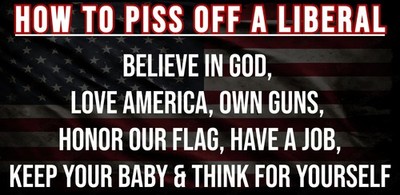 How to piss off a liberal Trump 2024 MAGA Decal Bumper Sticker republican